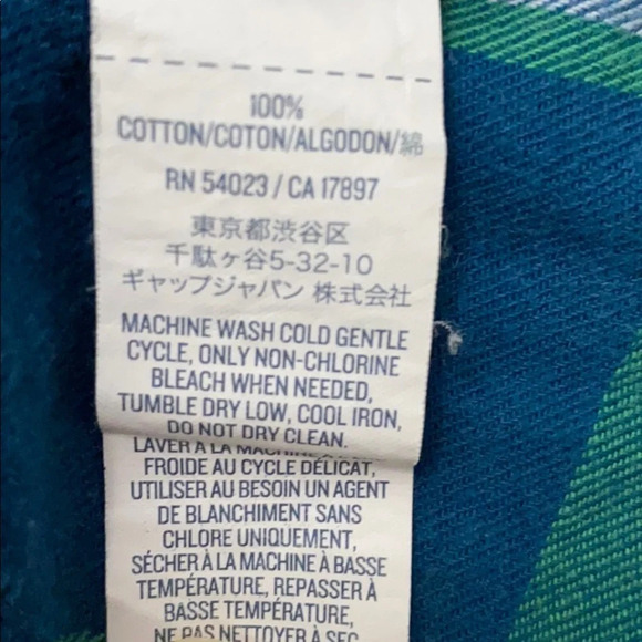 Old Navy women’s flannel plaid button down shirt - Picture 7 of 9